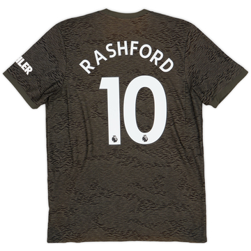 2020-21 Manchester United Away Shirt Rashford #10 - 9/10 - (L)