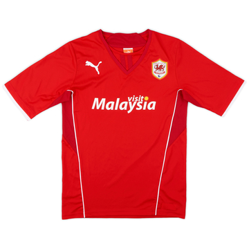 2013-14 Cardiff Home Shirt - 7/10 - (S)
