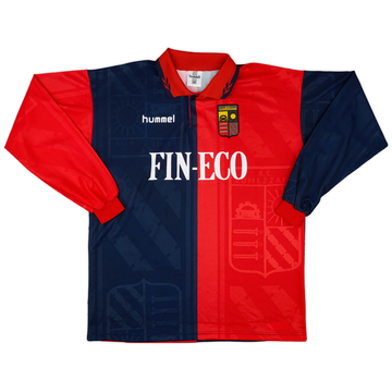 1997-98 AC Lumezzane Home L/S Shirt - 9/10 - (XL)