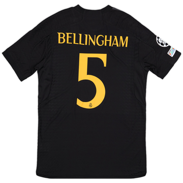 2023-24 Real Madrid Authentic Third CL Shirt Bellingham #5