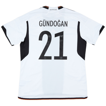 2022-23 Germany Home Shirt Gundogan #21 (XL)