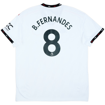 2022-23 Manchester United Away Shirt B.Fernandes #8 (XL)
