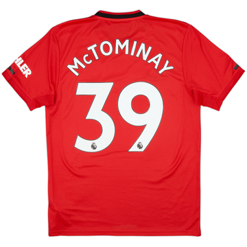 2019-20 Manchester United Home Shirt McTominay #39 - 8/10 - (M)