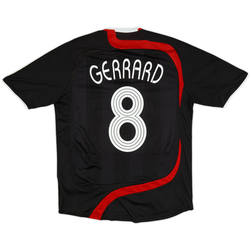2007-08 Liverpool Third Shirt Gerrard #8 - 6/10 - (L)