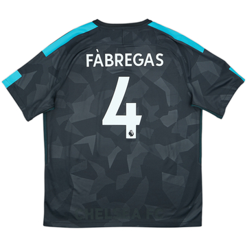 Camiseta de la tercera equipación del Chelsea 2017-18 Fabregas #4 - 8/10 - (XL)