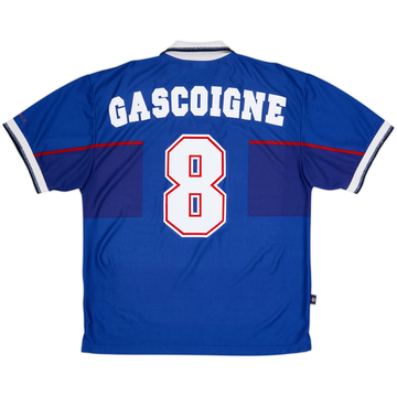 1997-99 Rangers Home Shirt Gascoigne #8 - 6/10 - (L)
