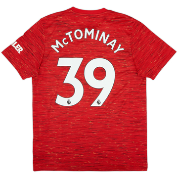 2020-21 Manchester United Home Shirt McTominay #39 - 6/10 - (L)