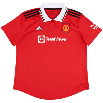2022-23 Manchester United Home Shirt - 8/10 - (Women's XL)
