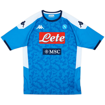 2019-20 Napoli Basic Home Shirt - 8/10 - (XL)