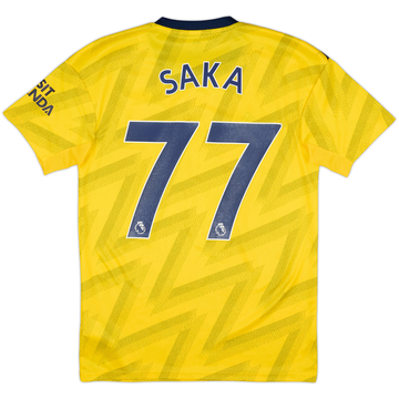 2019-20 Arsenal Away Shirt Saka #77 - 8/10 - (S)