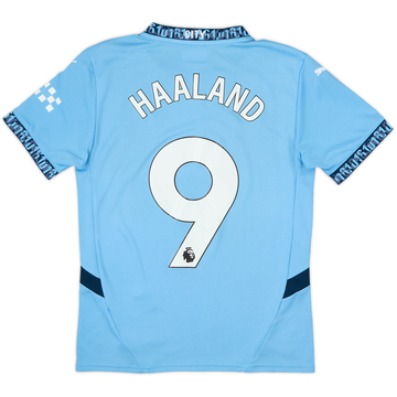 2024-25 Manchester City Home Shirt Haaland #9 - 10/10 - (S)