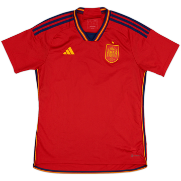 2022-23 Spain Home Shirt - 10/10 - (L)