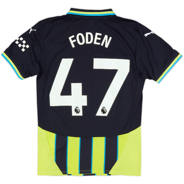 2024-25 Manchester City Away Shirt Foden #47 - 6/10 - (S)