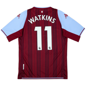 2021-22 Aston Villa Home Shirt Watkins #11 - 8/10 - (S)