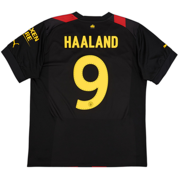 2022-23 Manchester City Away Shirt Haaland #9 - 7/10 - (L)