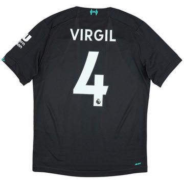 2019-20 Liverpool Third Shirt Virgil #4 - 8/10 - (S)