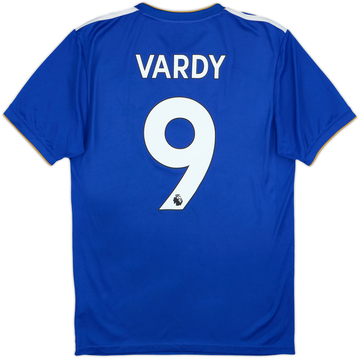 2018-19 Leicester Home Shirt Vardy #9 - 10/10 - (S)