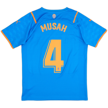 2021-22 Valencia Third Shirt Musah #4 - 9/10 - (M)