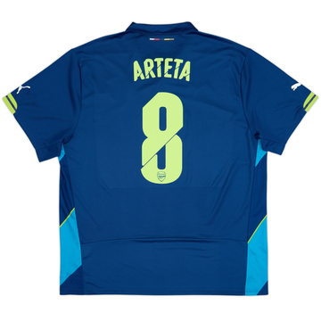 2014-15 Arsenal Third Shirt Arteta #8 - 8/10 - (XXL)