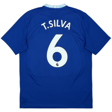 2022-23 Chelsea Home Shirt T.Silva #6 - 8/10 - (M)