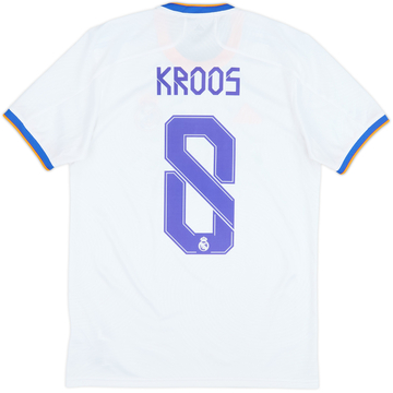 2021-22 Real Madrid Home Shirt Kroos #8 - 9/10 - (S)
