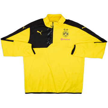 2015-16 Borussia Dortmund Puma 1/4 Zip Training Top - 5/10 - (3XL)