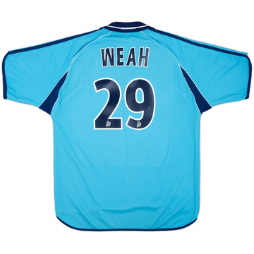 2000-01 Olympique Marseille Away Shirt Weah #29 - 5/10 - (XL)