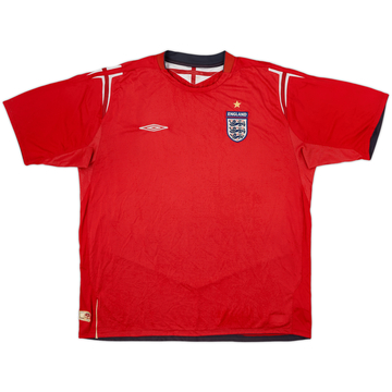 2004-06 England Away Shirt - 5/10 - (XXL)