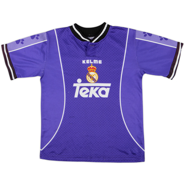 1997-98 Real Madrid Away Shirt - 5/10 - (S.Boys)