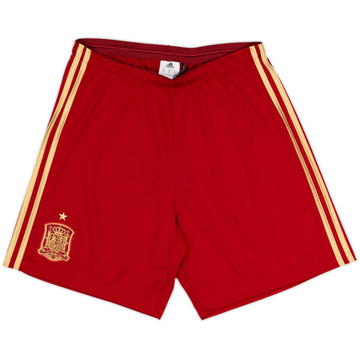 2013-15 Spain Home Shorts - 10/10 - (M)