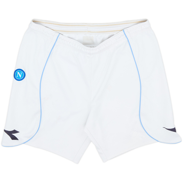 2008-09 Napoli Home Shorts - 6/10 - (M)