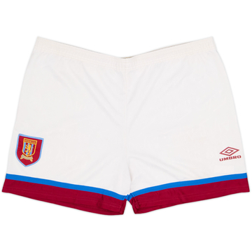 1992-93 Aston Villa Home Shorts - 5/10 - (XL)