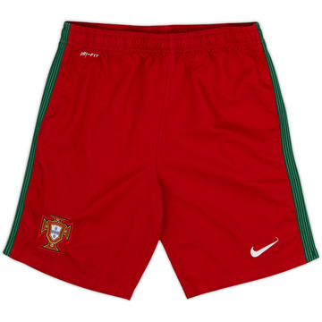 2016-17 Portugal Home Shorts - 9/10 - (L.Boys)
