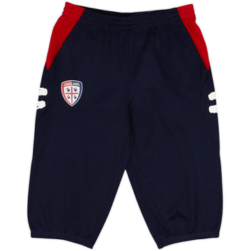 2014-15 Cagliari Macron Long Training Shorts - 8/10 - (M)
