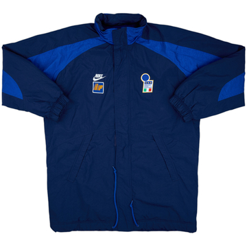 1996-97 Italy Player Issue Nike Padded Bench Coat - 9/10 - (L)
