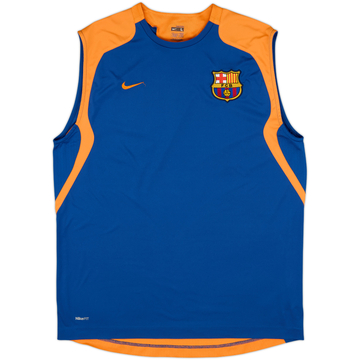 2007-08 Barcelona Nike Training Vest - 8/10 - (L)