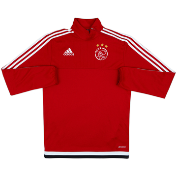 2015-16 Ajax adidas 1/4 Zip Drill Top - 8/10 - (S)
