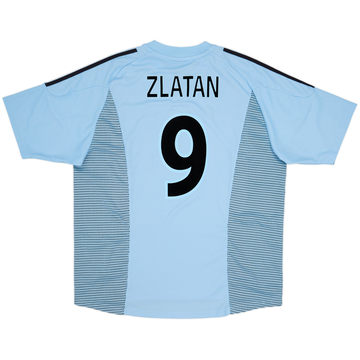 Camiseta de visitante del Ajax 2002-03 Zlatan #9 - 8/10 - (XL)