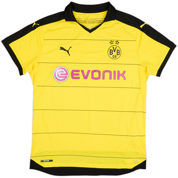 2015-16 Borussia Dortmund Home Shirt - 9/10 - (XL)
