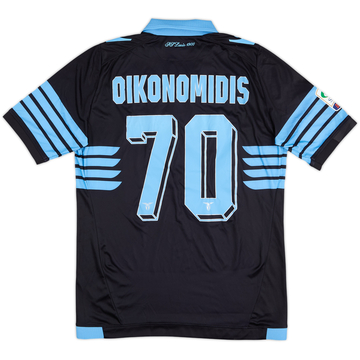 2015-16 Lazio Match Issue Away Shirt Oikonomidis #70