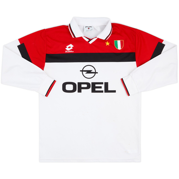 1994-95 AC Milan Away L/S Shirt - 5/10 - (L)