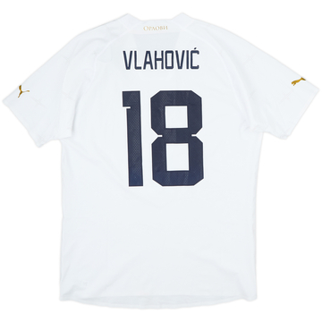 2022-23 Serbia Player Issue Away Shirt Vlahovic #18 - 8/10 - (L)