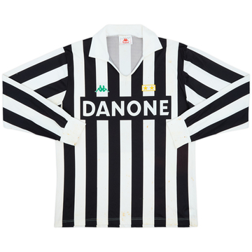 1992-94 Juventus Home L/S Shirt - 4/10 - (L)