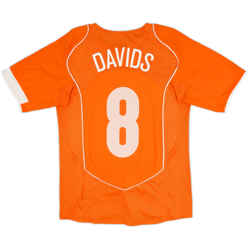 2004-06 Netherlands Home Shirt Davids #8 - 8/10 - (S)