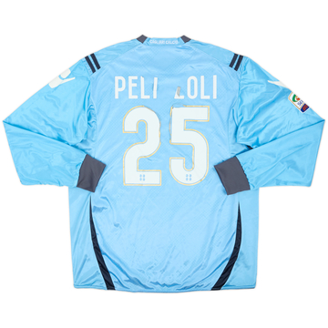 2010-11 Cagliari Match Issue GK Shirt Pelizzoli #25