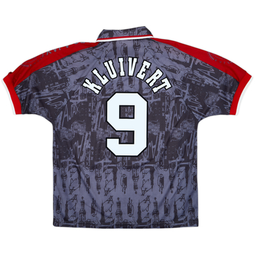 1996-97 Ajax Away Shirt Kluivert #9 - 9/10 - (L)