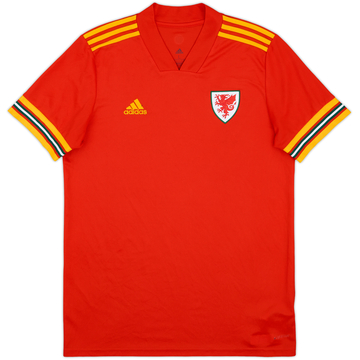 2020-21 Wales Home Shirt - 8/10 - (L)