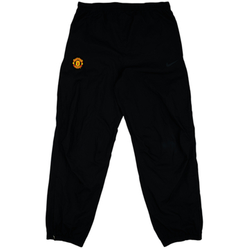 2007-08 Manchester United Nike Track Pants/Bottoms - 4/10 - (L)