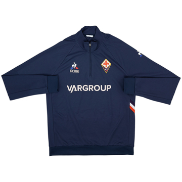 2019-20 Fiorentina Staff Issue Le Coq Sportif 1/4 Zip Training Top (G. Iachini) - 6/10 - (M)