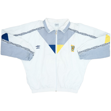 1990-92 Scotland Umbro Track Jacket - 8/10 - (XL)